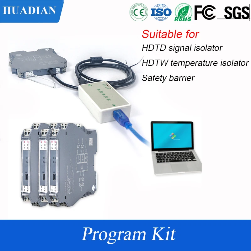 Programa Kit para Hdtd Signal Isolator Hdtw Temperatura Transmissor