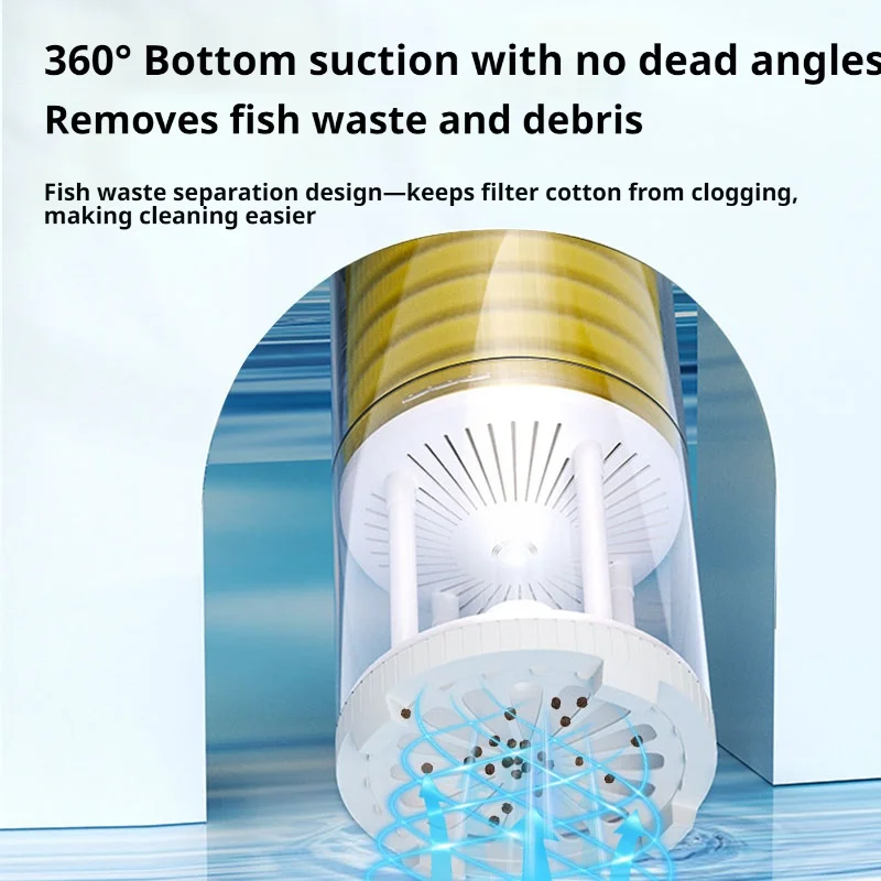 Aquarium Filter Pump Fish Tank Submersible Silent Air Oxygen Aerator Internal Water Pump Aquarium Air Pump Wave Maker 220v-240V