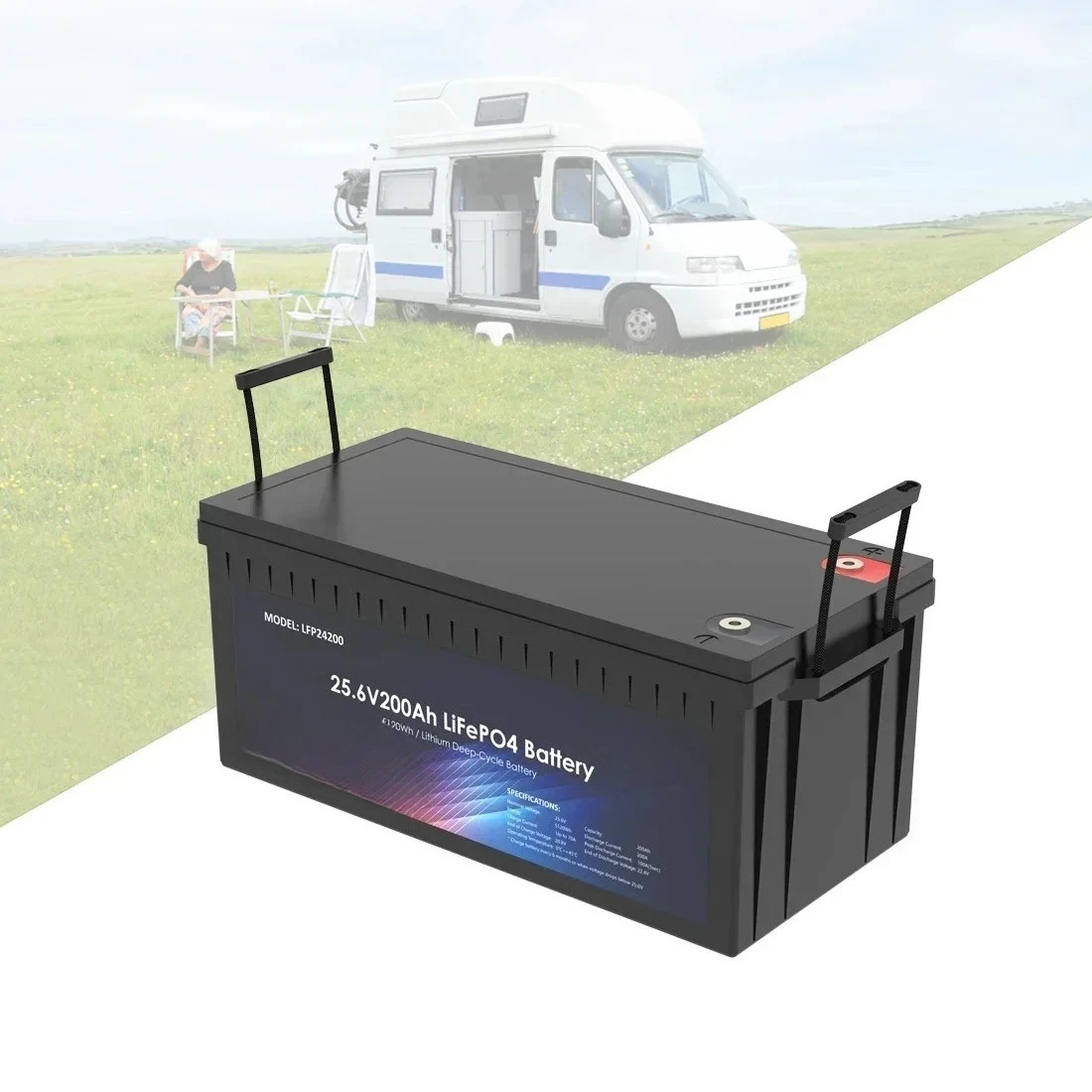 OEM ODM Lifepo4 Battery 24v 100ah 200ah 300ah Solar Energy Storage 24v Lifepo4 Akku Lithium Battery Pack