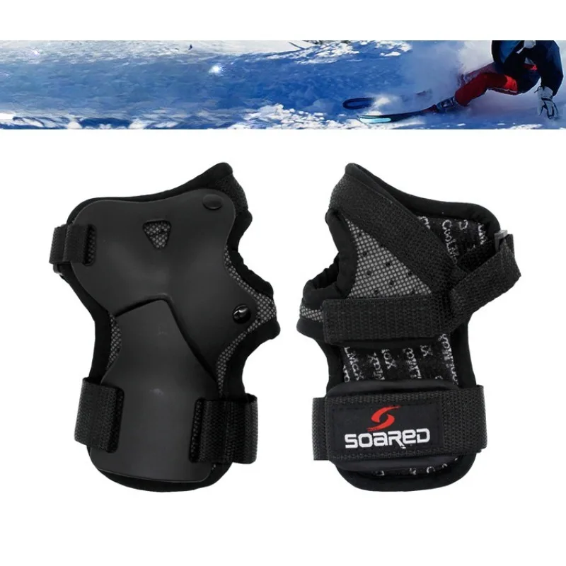 Rollschuhlaufen Handgelenkstütze Gym Skifahren Handgelenkschutz Skating Hand Snowboard Schutz Ski Handflächenschutz für Männer Frauen Kinder – Detail 2