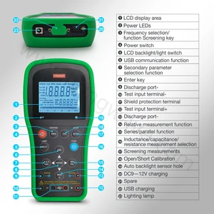 CSF Multifunctions CSF Metering, Piezo Injector Electronic, Inductance, Resistance, Tester, Capacitance, Fuel Diesel, EUI, EUP, Heui, LCR06 10 Main Sales Opacimeter Diesel - №10