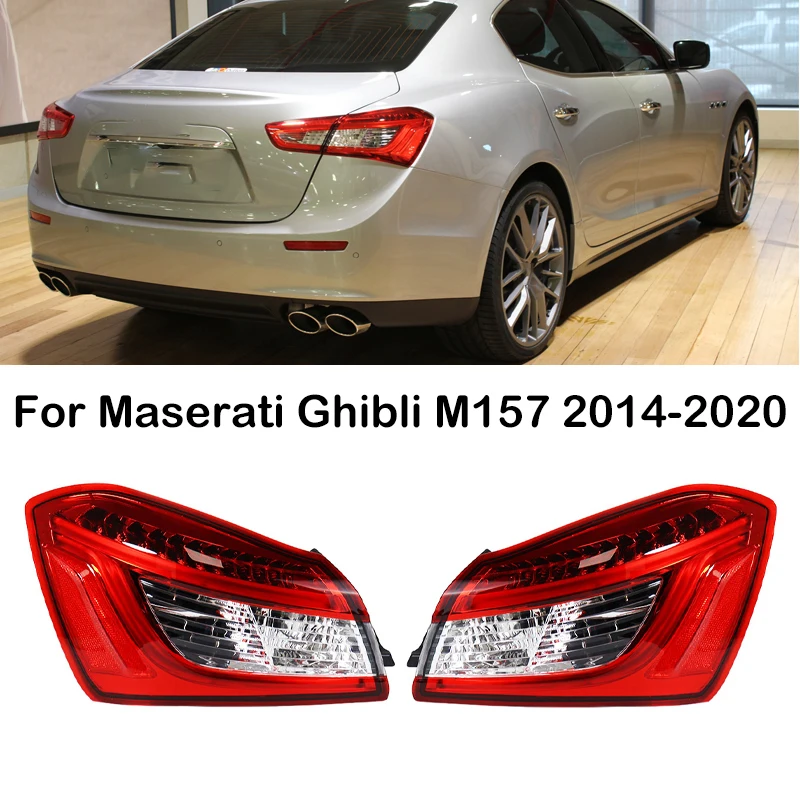 

Для Maserati Ghibli M157 2014 2015 2016 2017 2018 2019 2020 задний фонарь задний фонарь в сборе стоп-сигнал 670008481 670008482