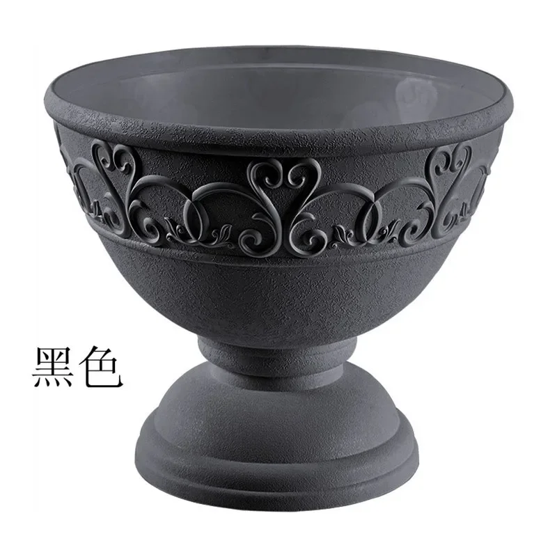 Special offer European Roman plastic gardening balcony courtyard thickened relief trophy villa combination succulent large flowe