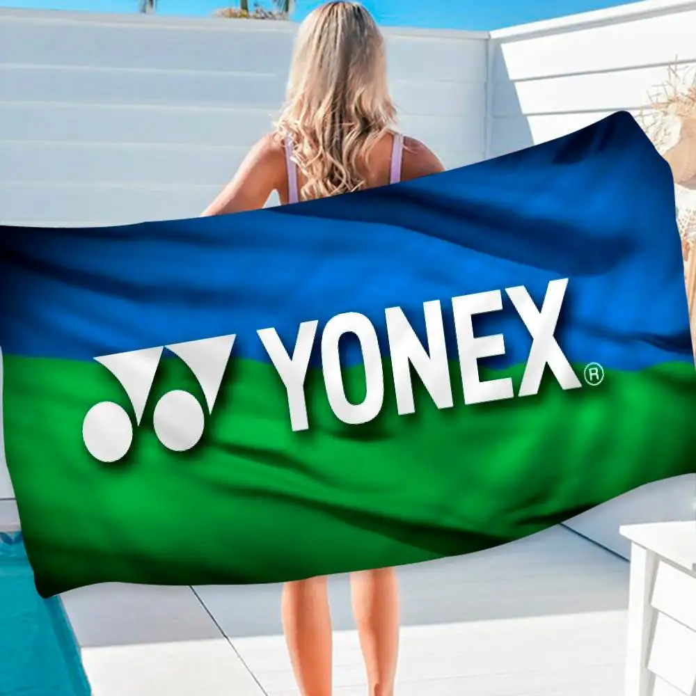 Fashion Y-Yonexs Microfiber Blanket Quick Drying Beach Towels Oversized Printing Super Absorbent Pool Towel Blanket