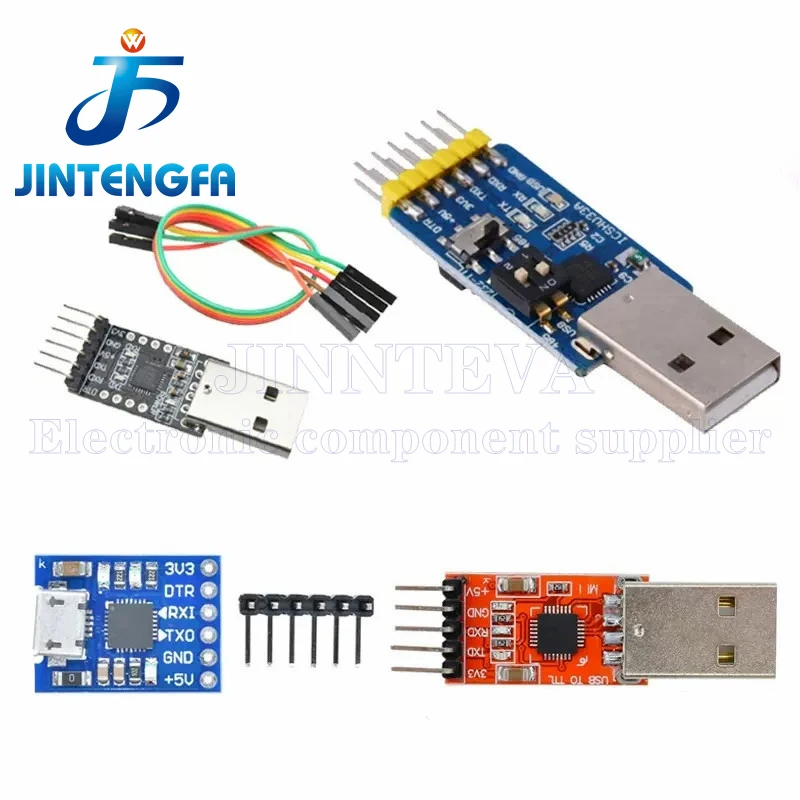 CP2102 USB 2.0 to UART TTL 5PIN Connector Module Serial Converter STC Replace FT232 CH340 PL2303 CP2102 MICRO USB for aduino