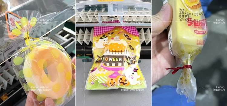 Electric Semi Automatic Wire Twist Tying Machine Food Grade Poly Bag Packing Machine for Lollipop Cotton Gummy Candy