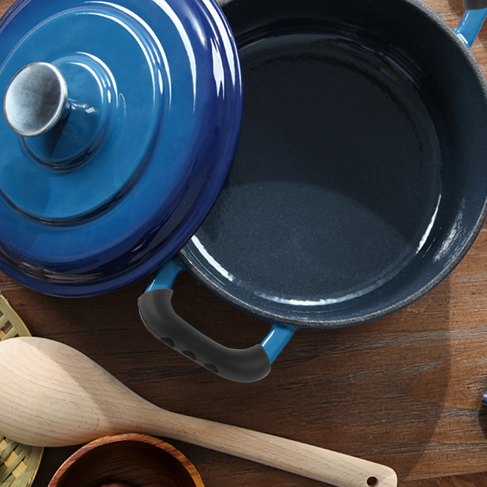 

10Pcs Plastic Heat Insulation Handle Grip for Pots Pans Skillets Kitchen Cooking Safety Protection Wok Handle Cover