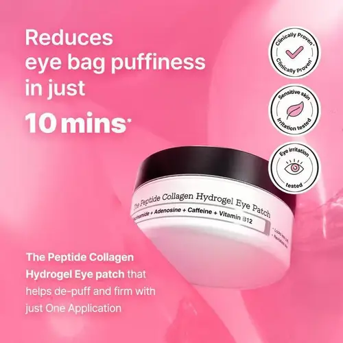 Imagen 1 del producto COSRX Parches de Hidrogel de Colágeno con Péptidos para Ojos, Nutre Profundamente la Piel del Contorno de Ojos, Reduce las Bolsas de Ojos, Reafirmante y Lifting, Suave y No Irritante