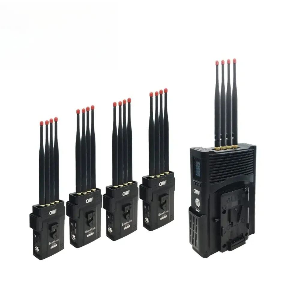 CVW BeamLink-Quad Plus 800m wireless transmitter and receiver kit with tally