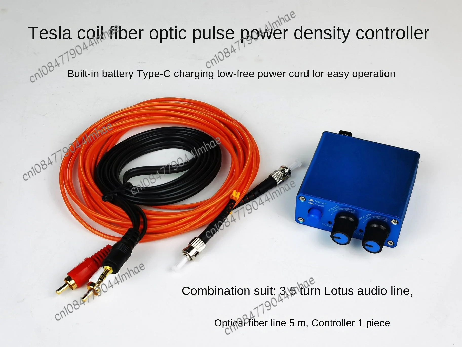 

Tesla coil arc extinguishing For DRSSTC fiber optic controller, multi-function, finished music control box