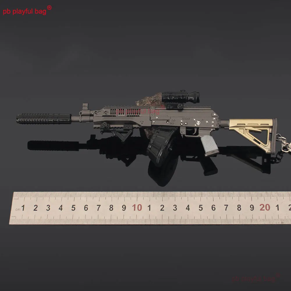 21cm RPK16 Model karabinu maszynowego brelok Mini metalowy pistolet zabawkowy figurka gra broń zbieraj dekoracje prezenty dla dzieci ZG374