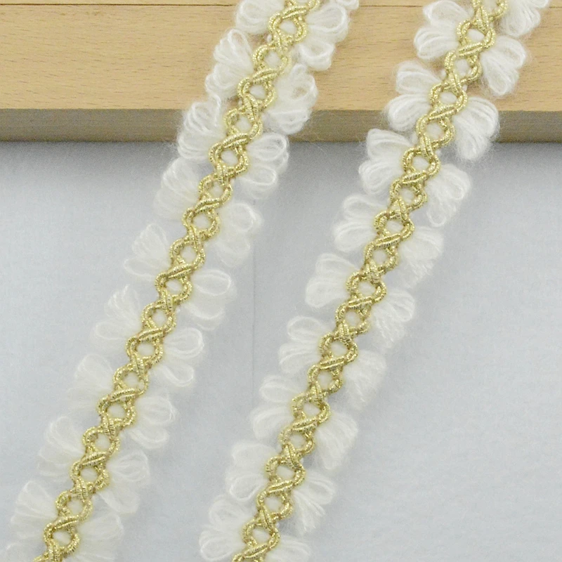 3Meters/118.11In New Clothing Accessories Lace Supplies Underwear Exquisite Headwear Accessories Snow Yarn Chain Lace