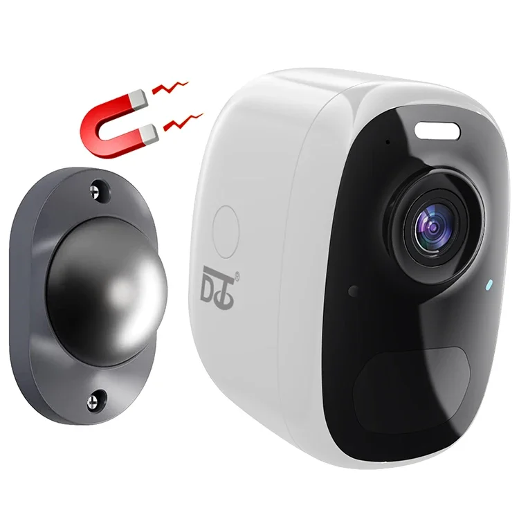 

OEM Wholesale 2K Outdoor color CMOS Night Vision Surveillance battery Ip Camera Wifi For Hotel security