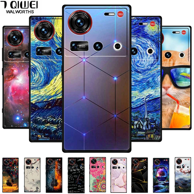 For ZTE nubia Z70 Ultra 5G Cases TPU Soft Silicone Cover Phone Cases For Nubia Z70 Ultra  NX733J NX736J Protective  Bumper Funda