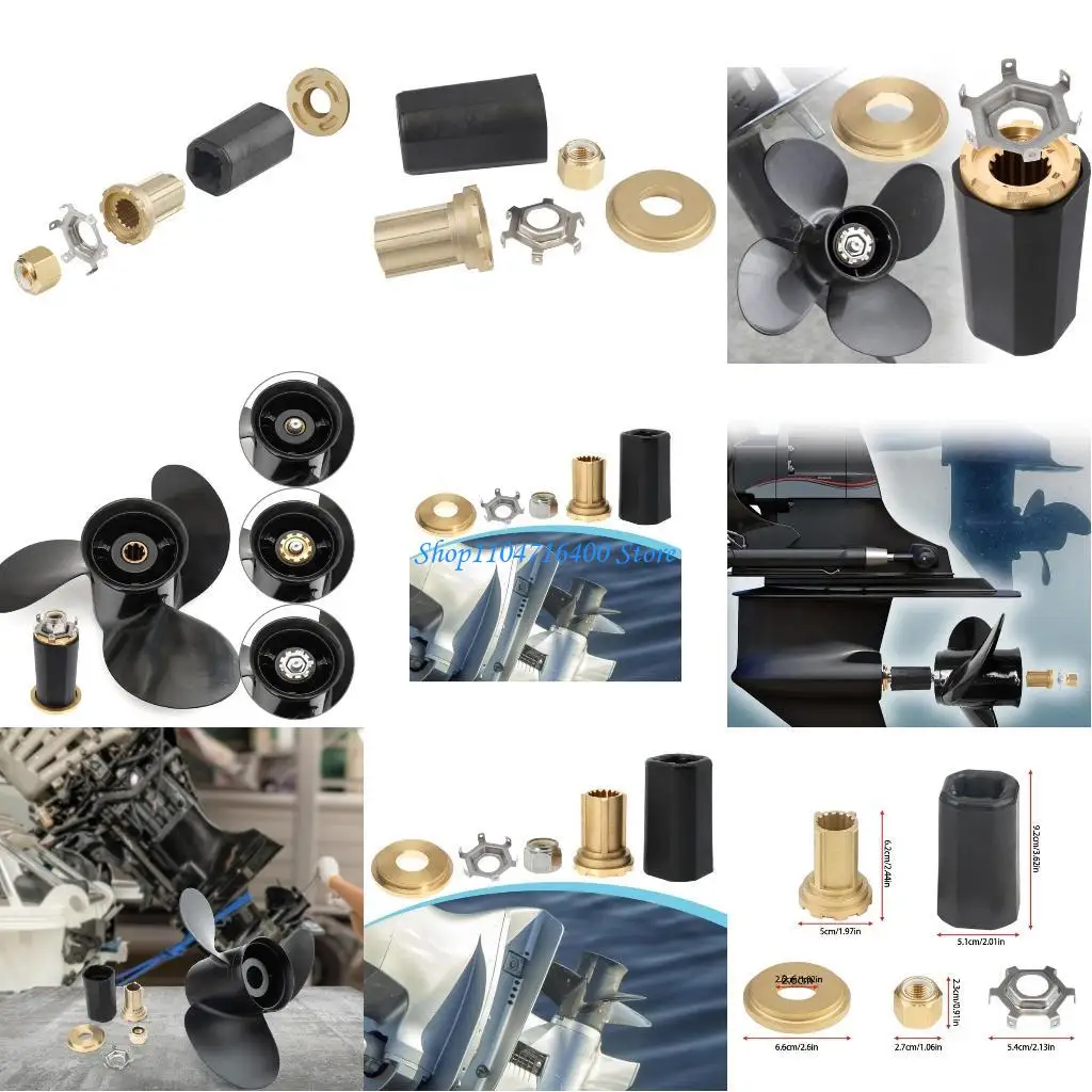 y1gd قارب محرك المروحة المحور مجموعة II لـ 60-300HP 120-375HP المحرك الخارجي 835257Q1 استبدال #1