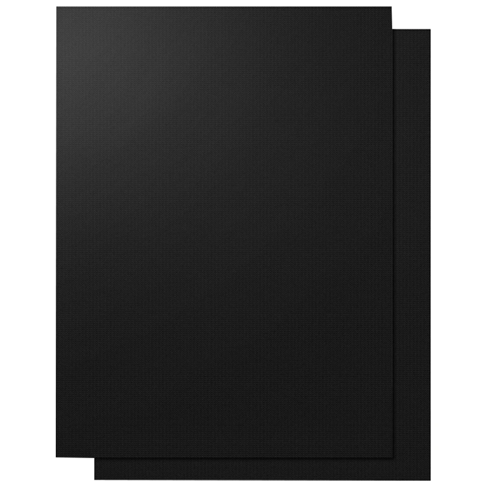 

2 Pcs Barbecue Mat Set BBQ Grill Oven Liners Baking Pad High Temperature Resistance Man