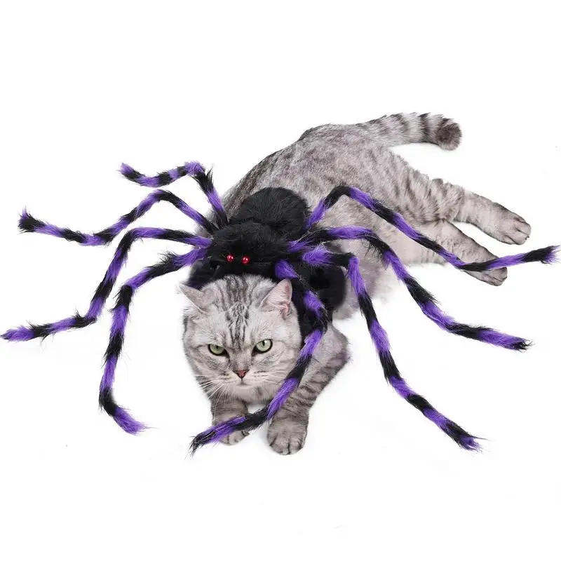 

Halloween Dog Cat Clothes Pets Cosplay Funny Spider Costume Halloween Party Costumes For Small Medium Dogs Cats Costumes