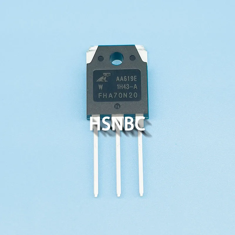 10Pcs/Lot FHA70N20 FHA70N20W 70N20 TO-3P 200V 70A MOSFET N-channel Power Transistor 100% New Original