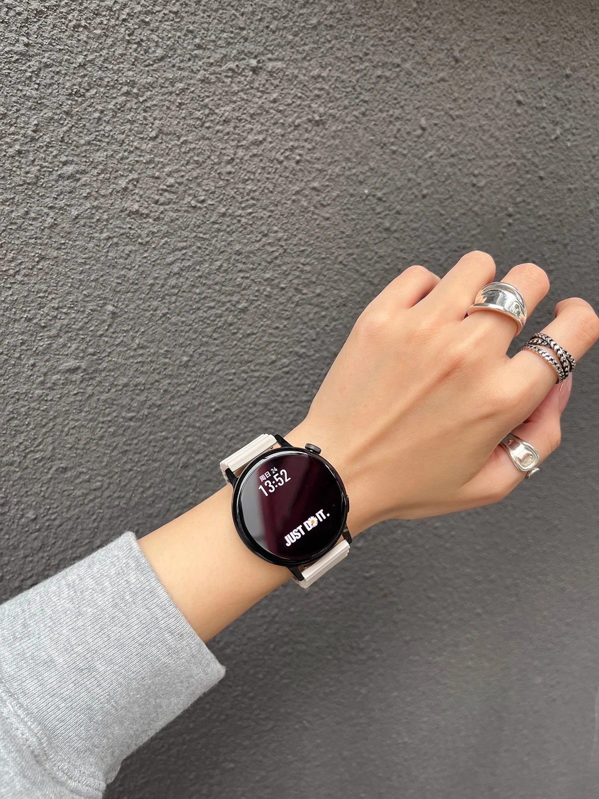 Ocean Silikon-Schlaufenarmband für Samsung Galaxy Watch 7, 6, 5, 40 mm, 44 mm, verstellbares Armband, Armband für Galaxy 4 6 Classic 20/22 mm – Detail 18