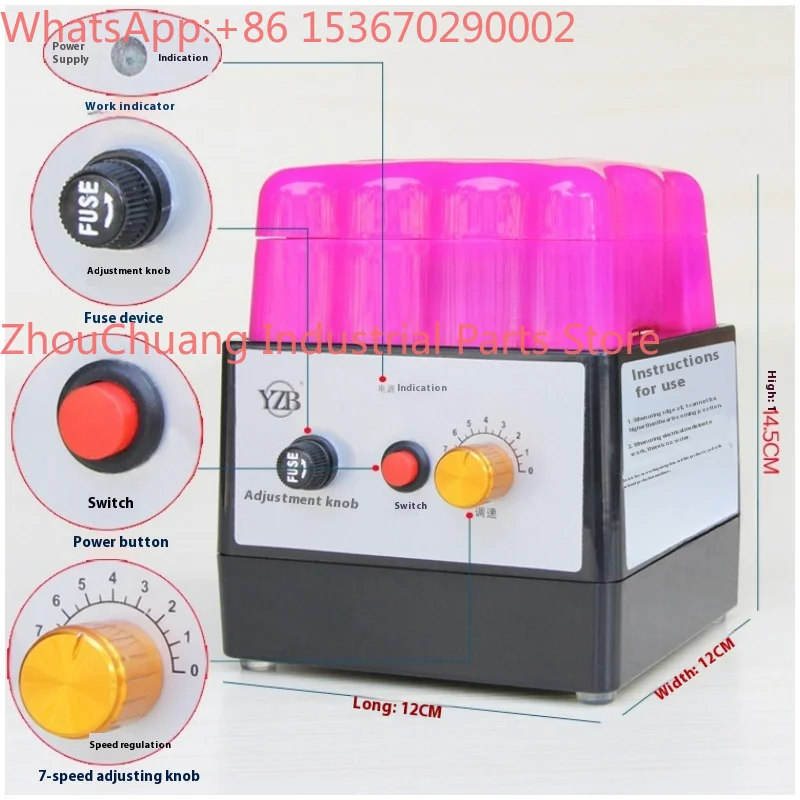 Electric oil edge box painting machine Leather oil edge men's wallet making Belt repairman Edge dyeing 220V