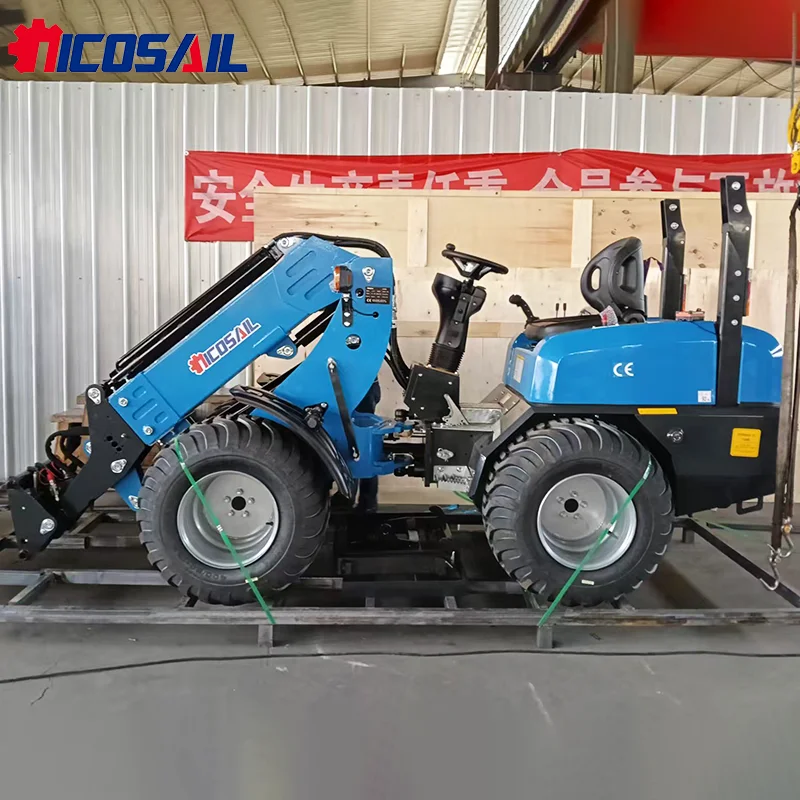 

KZL918 Telescopic Loader, 120mm Digging Depth for Farmland Cultivation & Construction