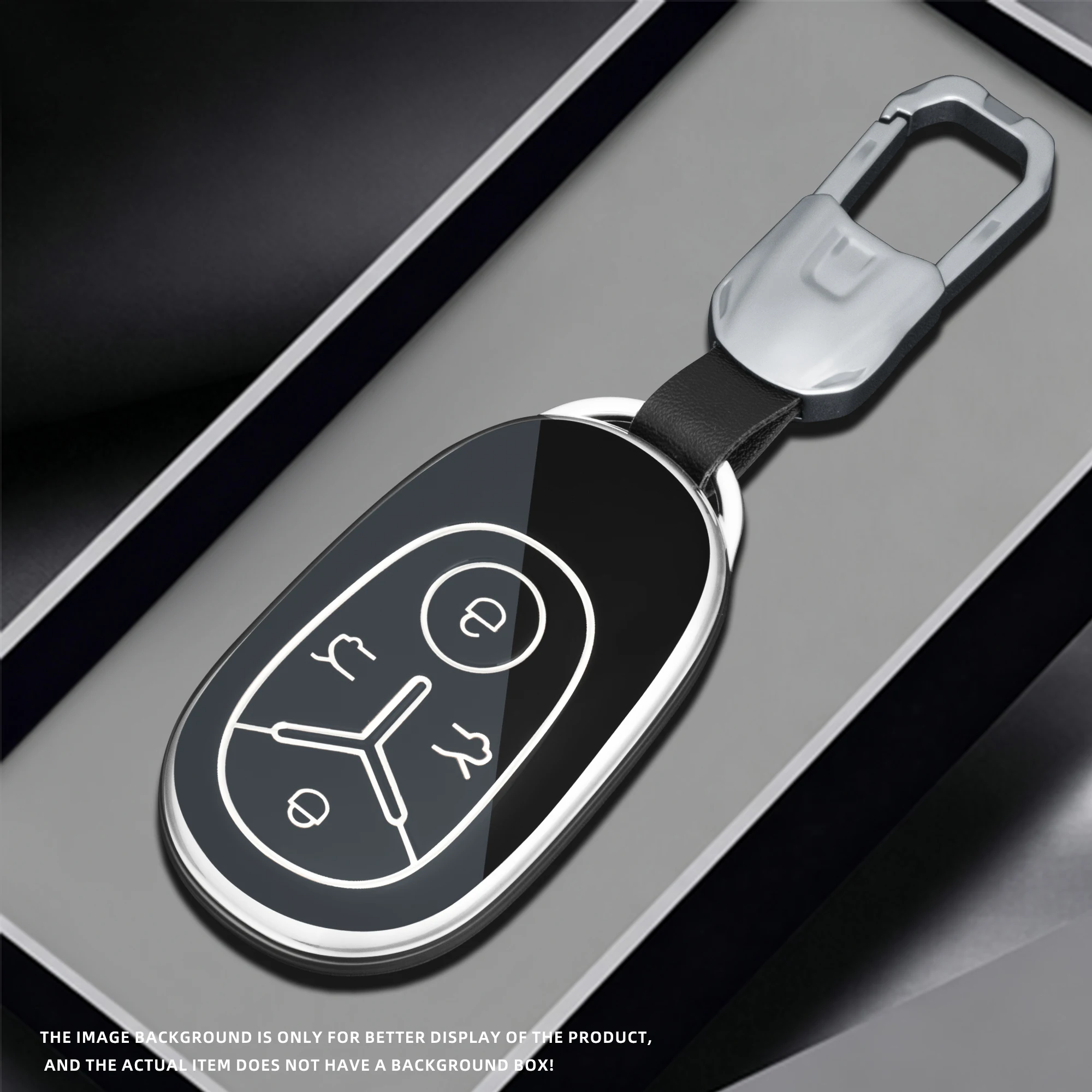 TPU Car Key Case Cover For Geely EX2 GEOME EX2 MMEX2 Max 2025 2026 Exploration Youth Version Protected Holder