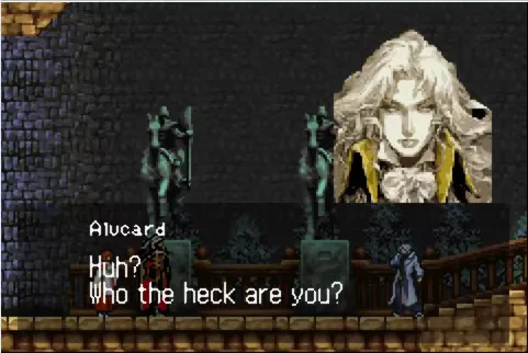 بطاقة الألعاب 32 بت: Castlevania Harmony Alucard hack (إصدار الولايات المتحدة الأمريكية!! اللغات الإنجليزية!!)