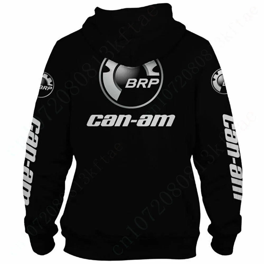 Can-am Hoodie ritsleting 3D gambar Pullover atasan Hoodie Harajuku pakaian Unisex Hoodie Anime untuk Pria Wanita kaus kasual