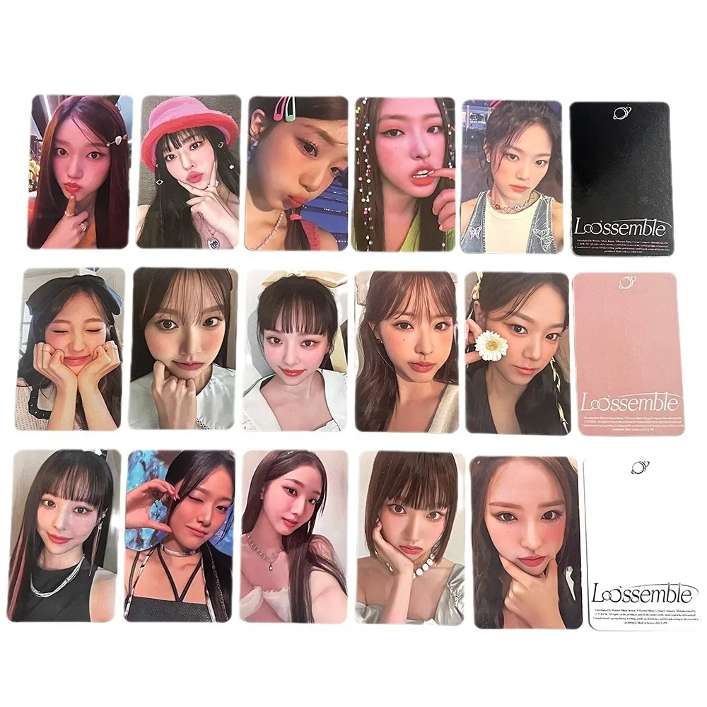 LOONA Group Loose Peripheral Small ONE OF KING Album Random Card