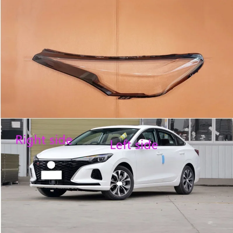 For CHANGAN EADO PLUS 2020 2021 2022 Headlight Shell Lamp Shade Transparent Cover Headlight Glass Headlamp Cover