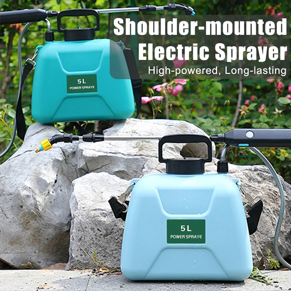 Shoulder Electric Sprayer Agriculture watering Manual Required Sprayer 5L Garden Watering Can Garden Planting Watering Tools