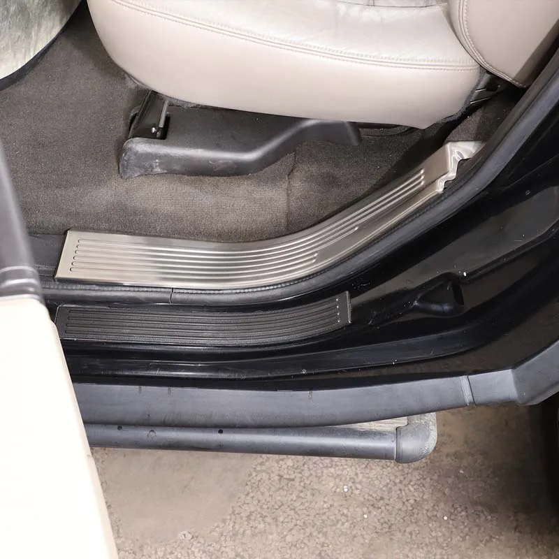

Stainless Steel For Hummer H2 2003-2009 Car Door Sill Strip Door Sill Scuff Plate Decor Sticker Car Accessories