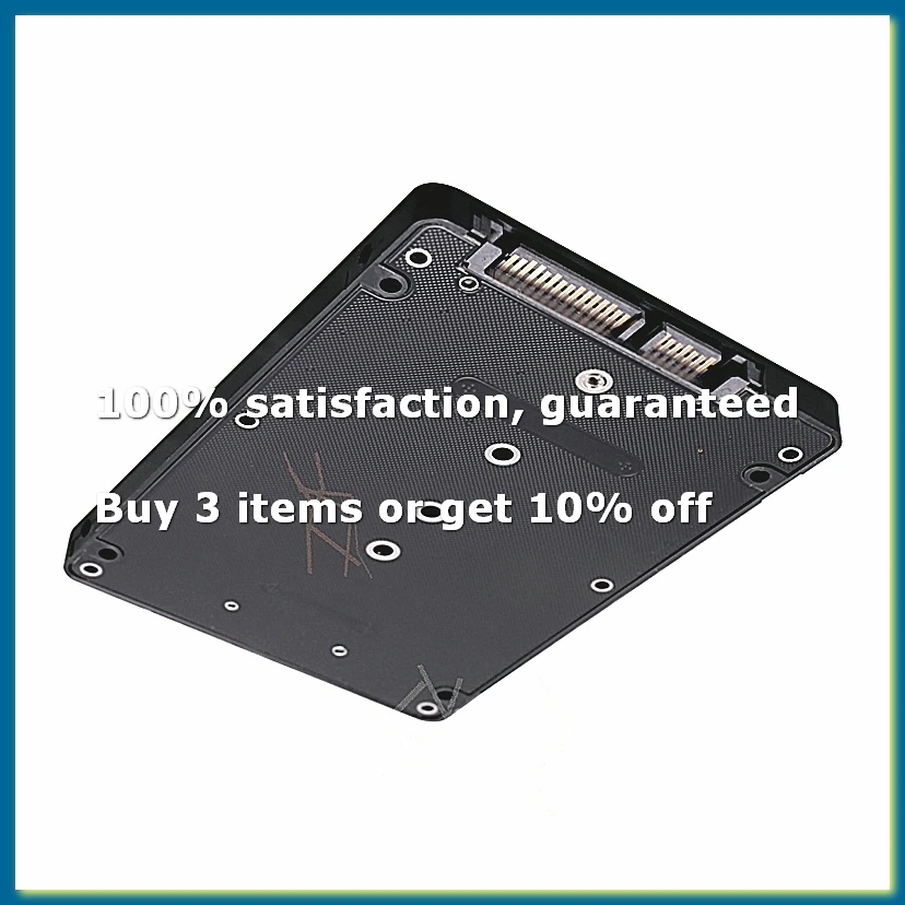 M.2 NGFF to 2.5 Inch SATA SSD/MSATA to SATA Adapter Card Case (B Key for PC Adapter M2 +M Desktop Socket NGFF )