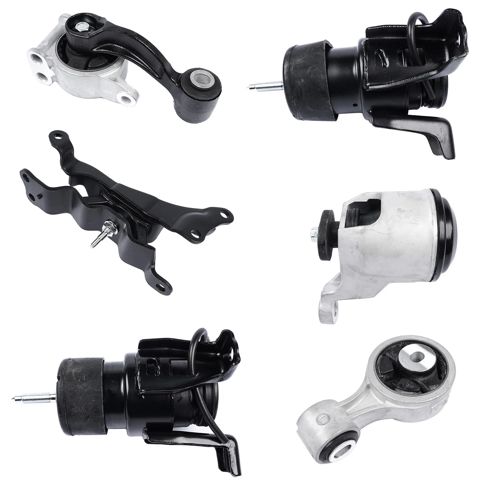 AP02 Motor & Transmission Mounts 6Pcs Set For Nissan Murano 2009-2014 Quest 2011-2014 V6 3.5L Auto Trans CVT