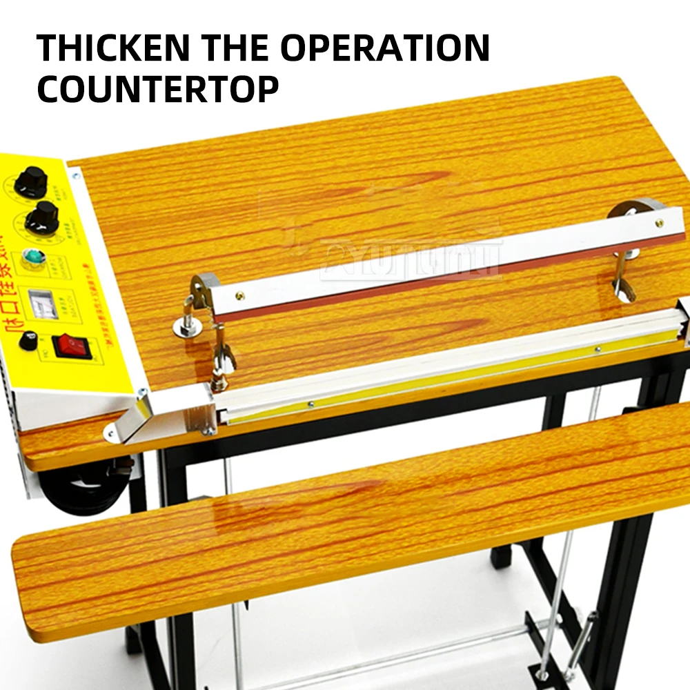 Pedal Plastic bag sealing machine PVC heat shrinkable film sealing and cutting machine POF film Packaging machine 220V