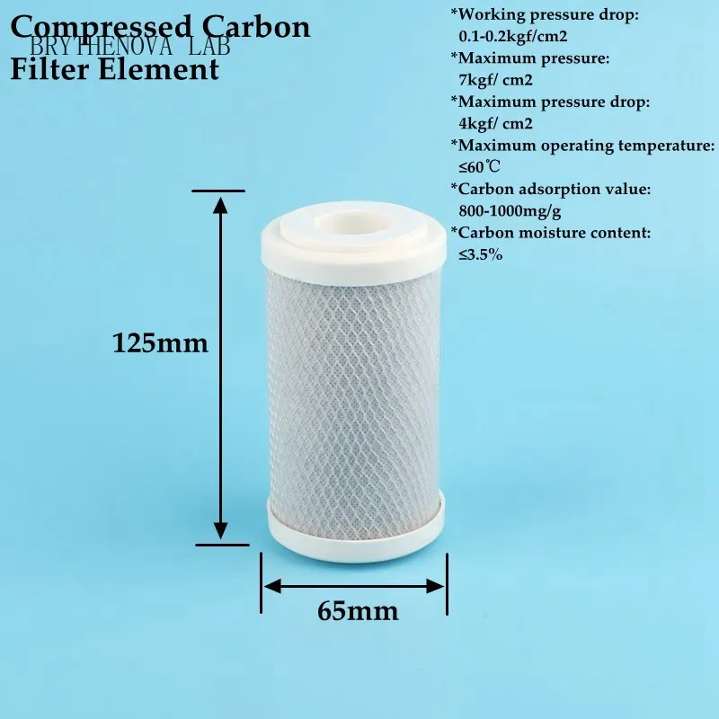 5 Inch Filter Element Reverse Osmosis system Activated Granular Carbon Cotton Water Purifier Replacement Filtration Accessories
