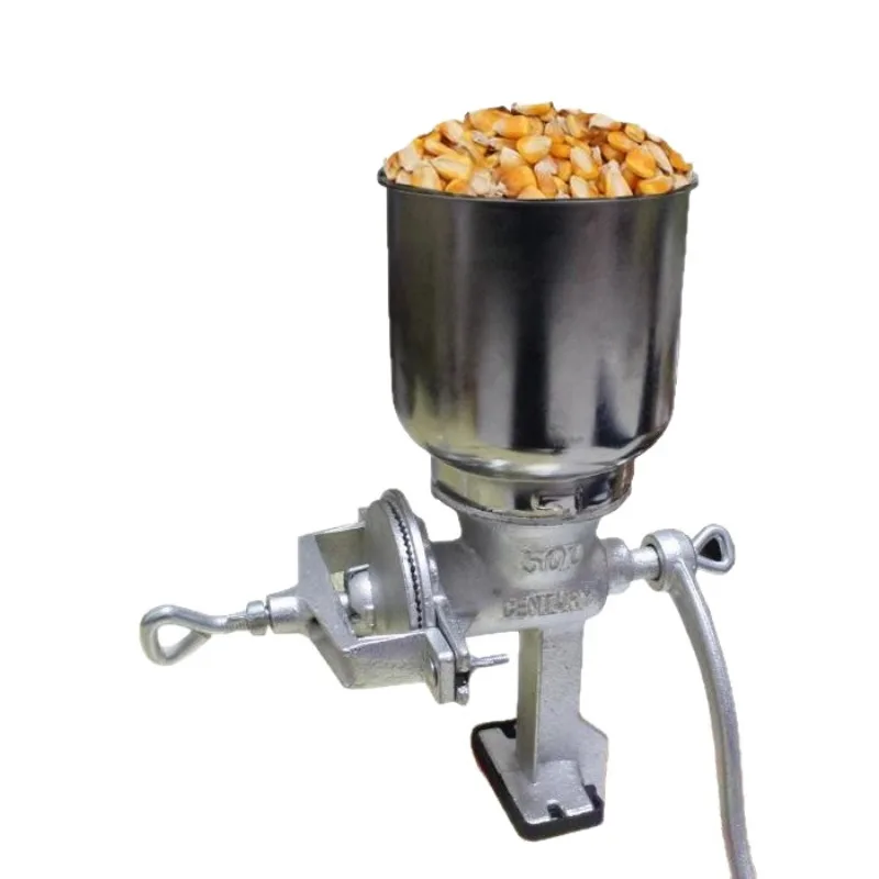 Household hand crank small grinder corn grinder  grain walnut grinder