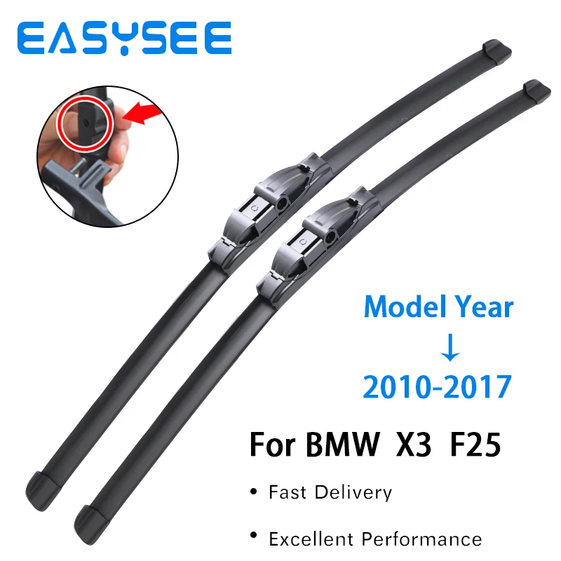 

Щетки стеклоочистителя для BMW X3, E83, F25, G01 Cocok Hook/Sisi Pin/Khusus, Нажимные кнопки на руку, 2003 Для 2020