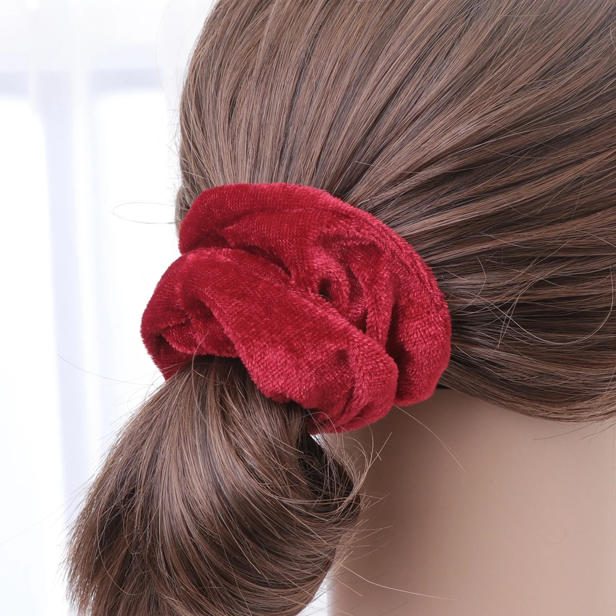 

12pcs Christmas Hair Ties Fashion Ponytail Holders Curly Ribbons Women Headdress Daily Wear Stylish Hair Accessories