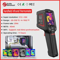 Guide PC200 256x192 Thermal Camera 512X384 Super IR WIFI Thermal Imager PC Projection Analysis IR Inspection Repair Tools