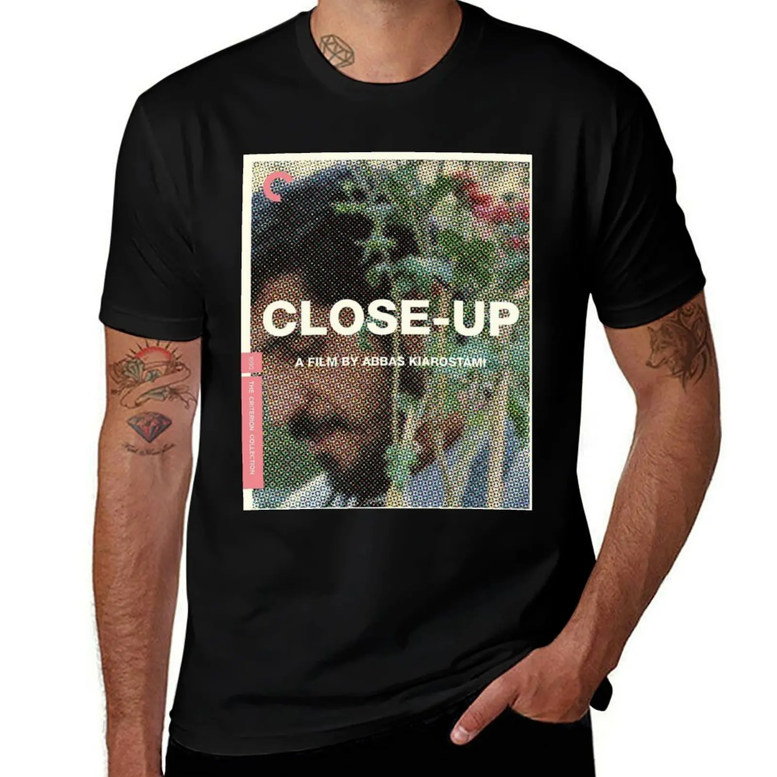 Close-Up Poster T-Shirt Lightweight Gym Training T-Shirt