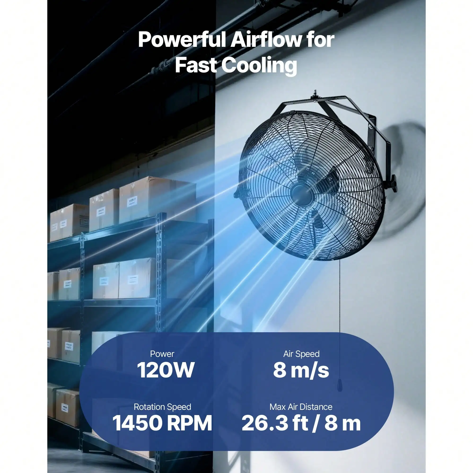 Thumbnail 2 - #24 Latest Wall Mount Fans Offers