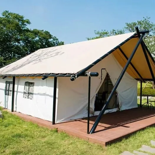 Outdoor scenic base holiday bed and breakfast can set up European-style hotel star room tent camp tent
