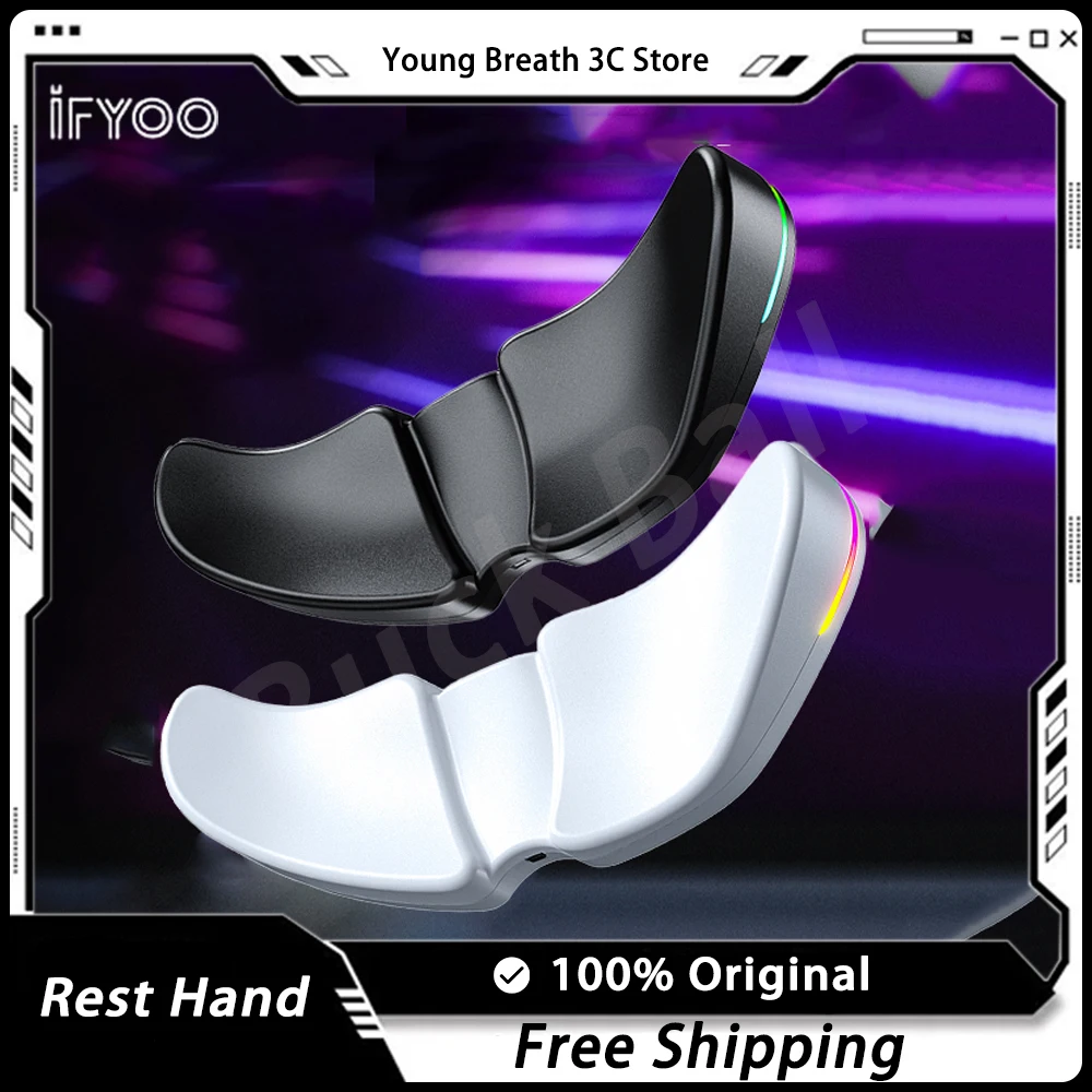 

IFYOO Mouse Wrist Rest Hand Cushion Soft Pad Ergonomic Palm Hand Wrist Support Rgb With Wrist Computer Gamer Custom Armrest