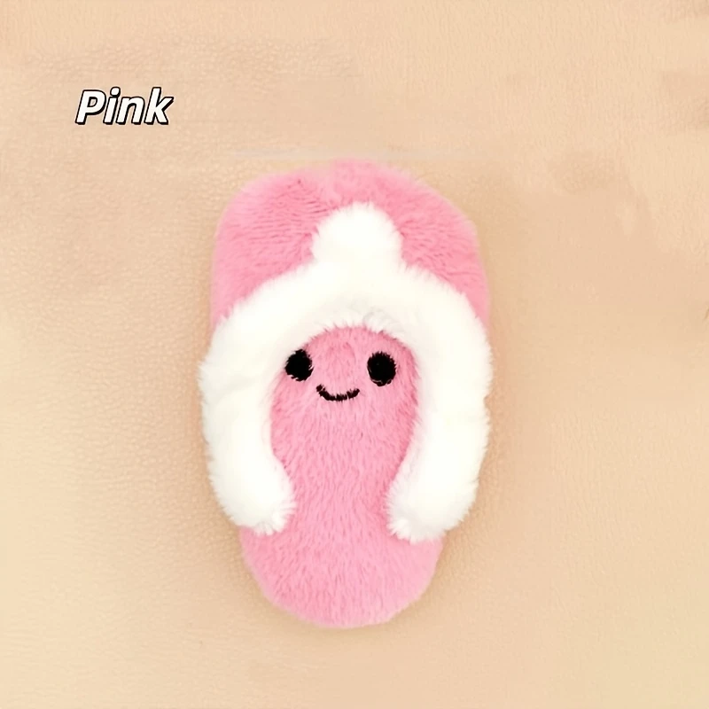 Schlappenförmiges Hundekau-Spielzeug | Strapazierfähiger Zahnreinigungs-Slipper aus Polyester-Mischgewebe für Welpen, ideal für Training und Zahnen – Detail 4
