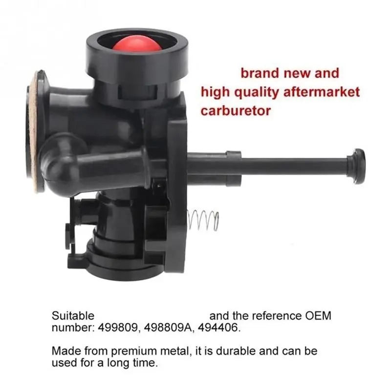 3X Lawn Mower Carburetor Carburetor Fuel Tank Set Carburetor Air Filter For Briggs & Stratton 96900 499809 498809A