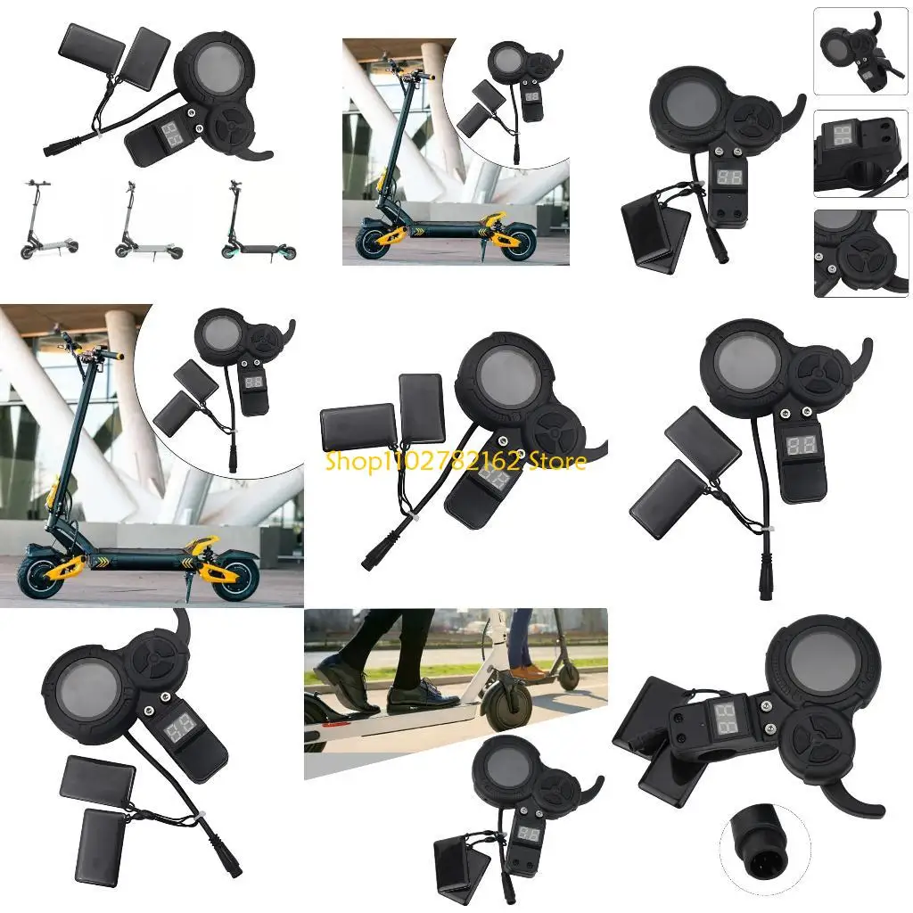 

547B Quick Response Scooter Accelerator Waterproof Throttle Real Time Data Monitoring