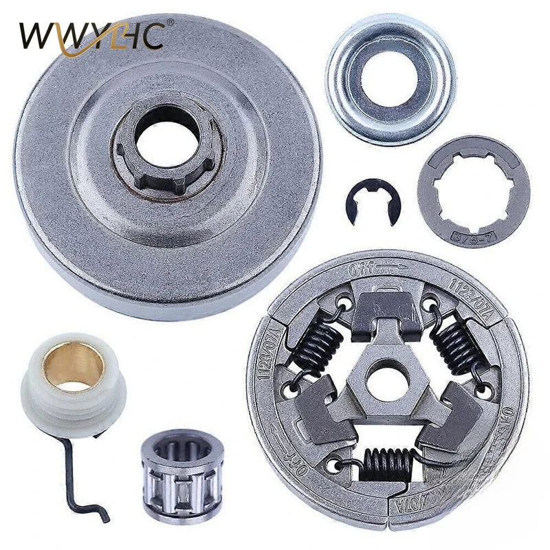 Suitable for MS036 MS360 034 MS340 3/8'7T Clutch Sprocket Passive Disc Clutch Disc Chainsaw Accessories
