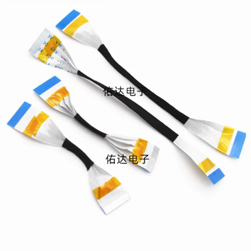 0.5mm 22/24/26/30/34/36/38/40 Pin FPC FFC Flexible Flat Cable AWM 20624 80C 60V VW-1 A/B-Type