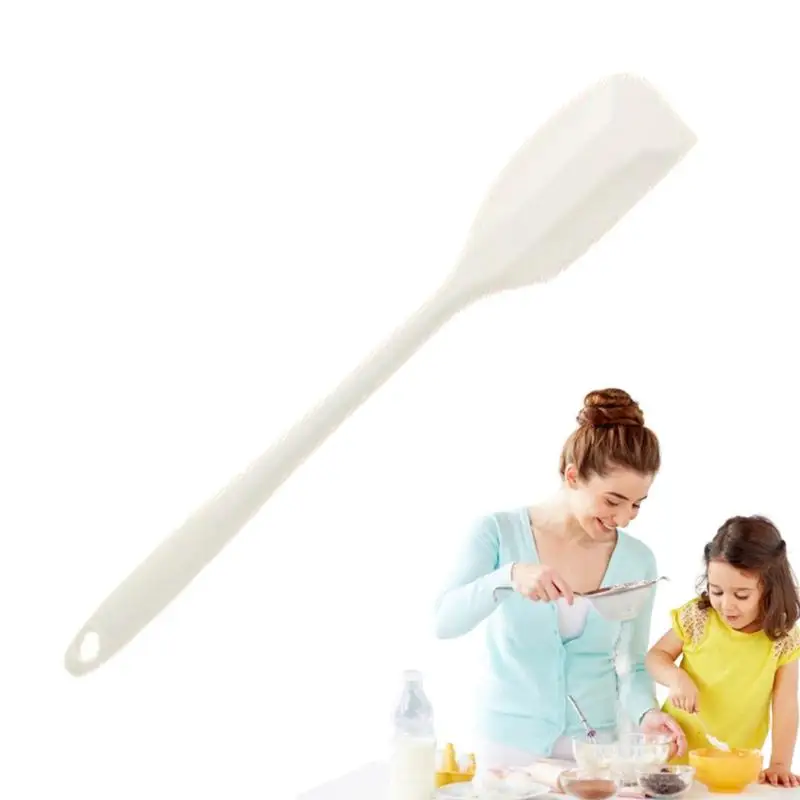 Silicone Baking Spatula Scraper Baking Scraper Spreader Cooking Oil Brush Egg Mixer Flexible Household Kitchen Accessories For